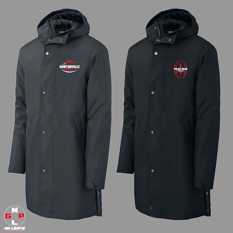 HORTONVILLE FOOTBALL SPORT-TEK PARKA