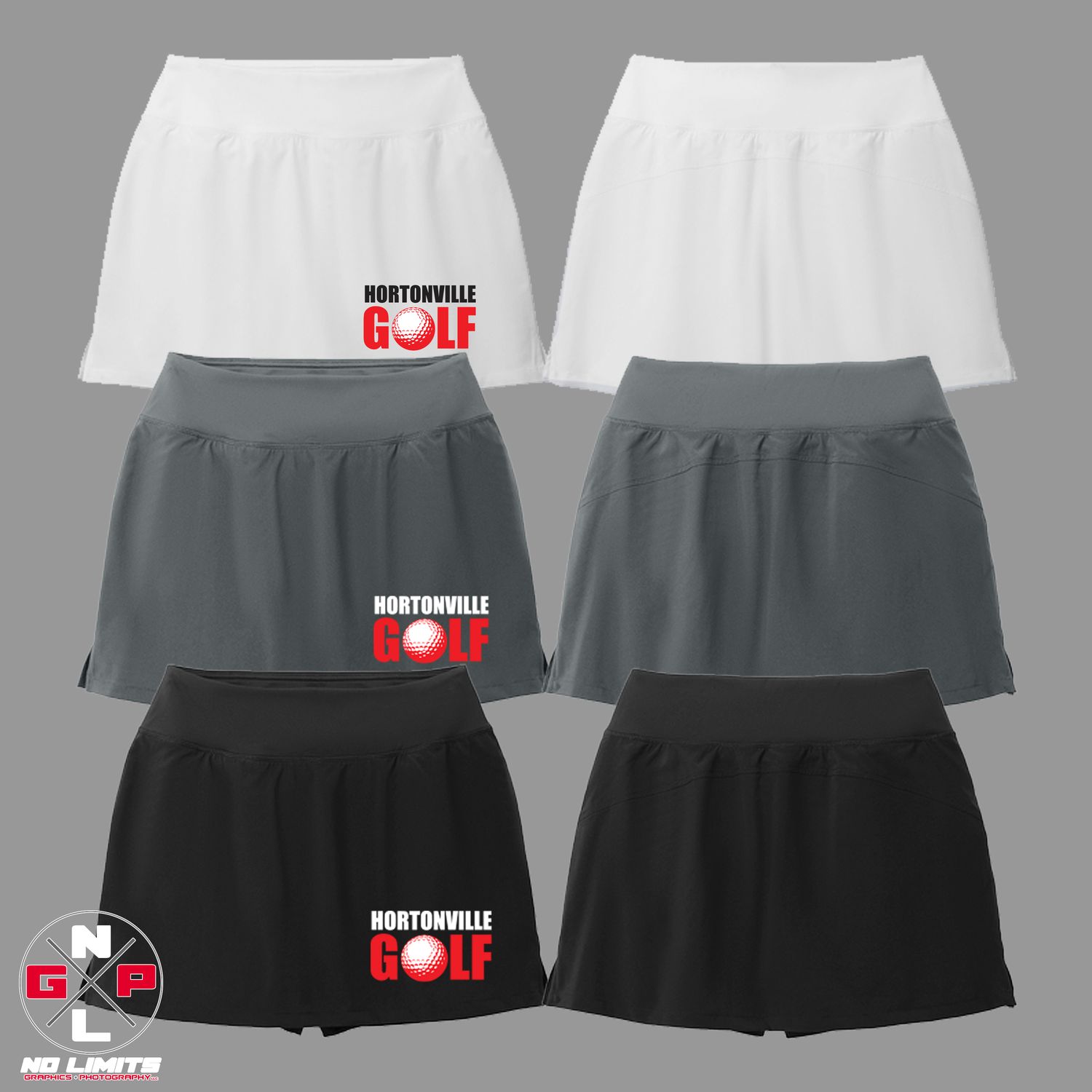 HORTONVILLE GOLF STANDARD WOMEN'S SKORT