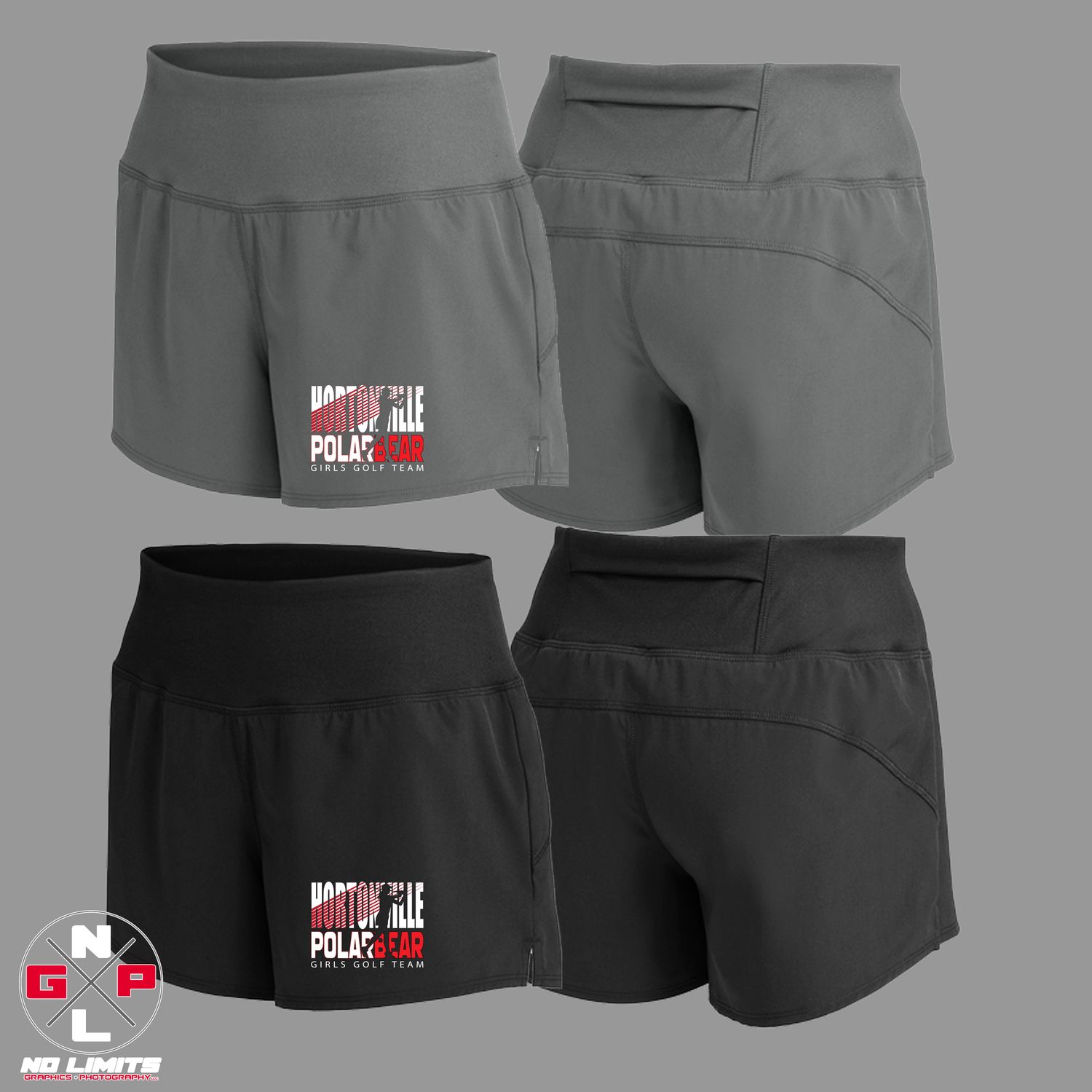 HORTONVILLE GIRLS GOLF WOMEN'S SHORTS