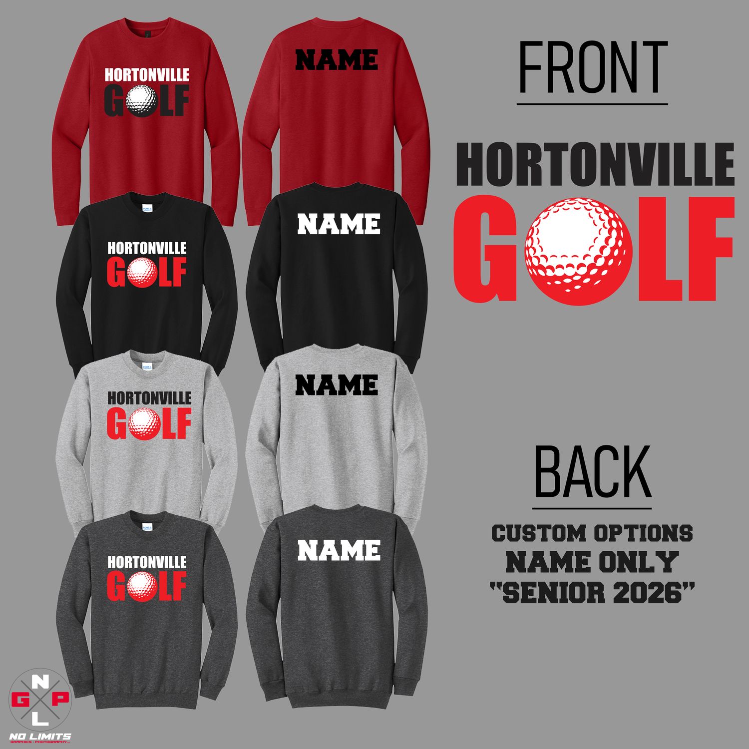 HORTONVILLE GOLF STANDARD CREW NECK