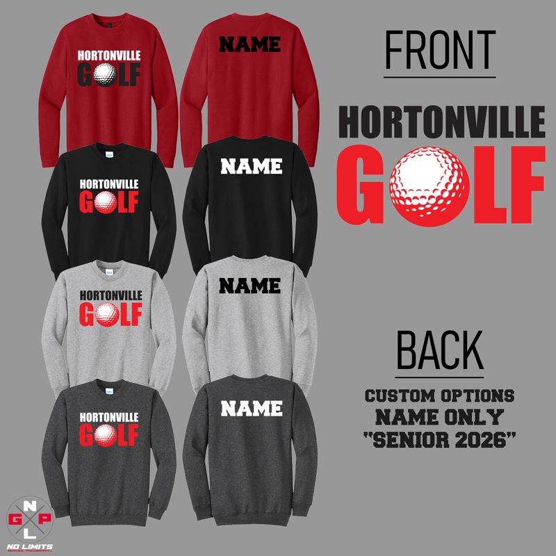 HORTONVILLE GOLF STANDARD CREW NECK