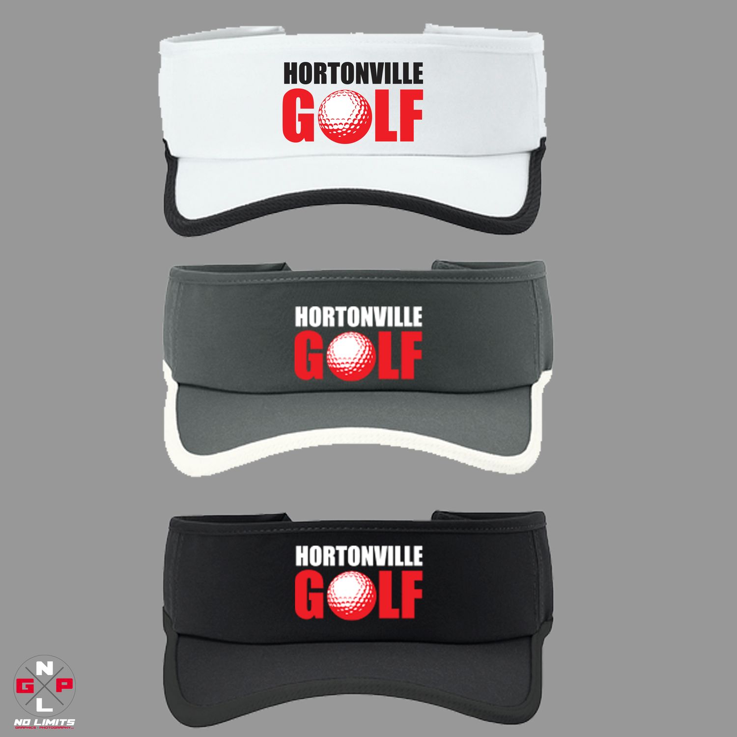 HORTONVILLE GOLF STANDARD VISOR