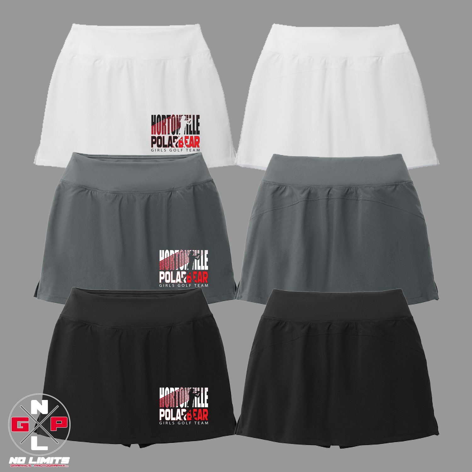 HORTONVILLE GIRLS GOLF WOMEN'S SKORT