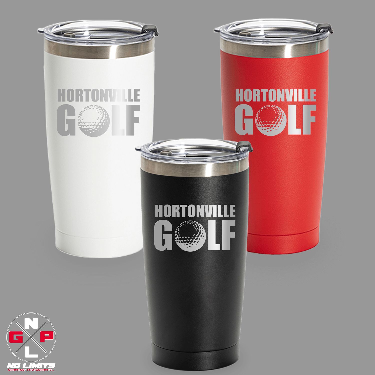HORTONVILLE GOLF 20OZ TUMBLER