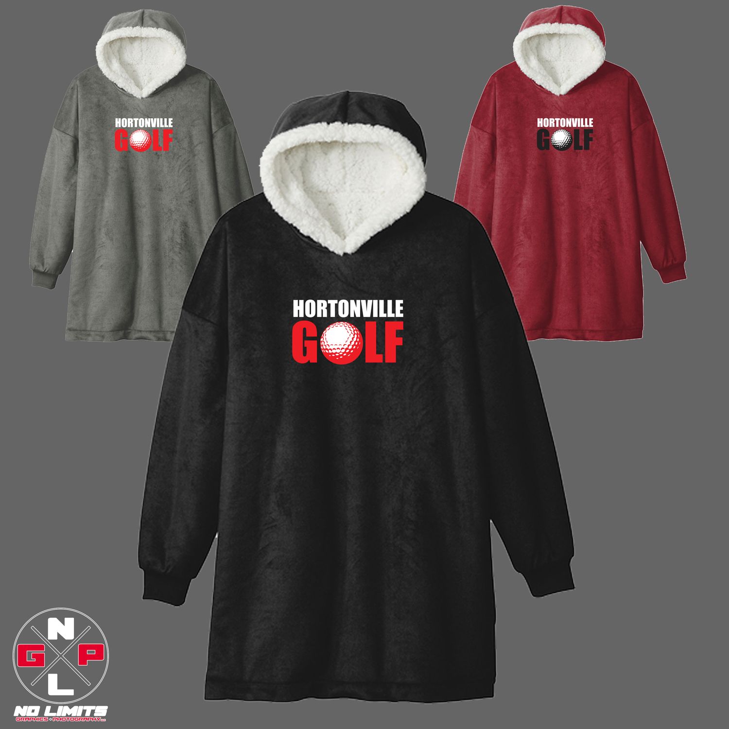 HORTONVILLE GOLF WAERABLE SNUGGIE