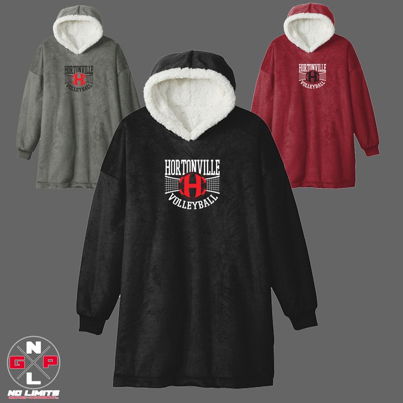 HORTONVILLE VOLLEYBALL WAERABLE SNUGGIE