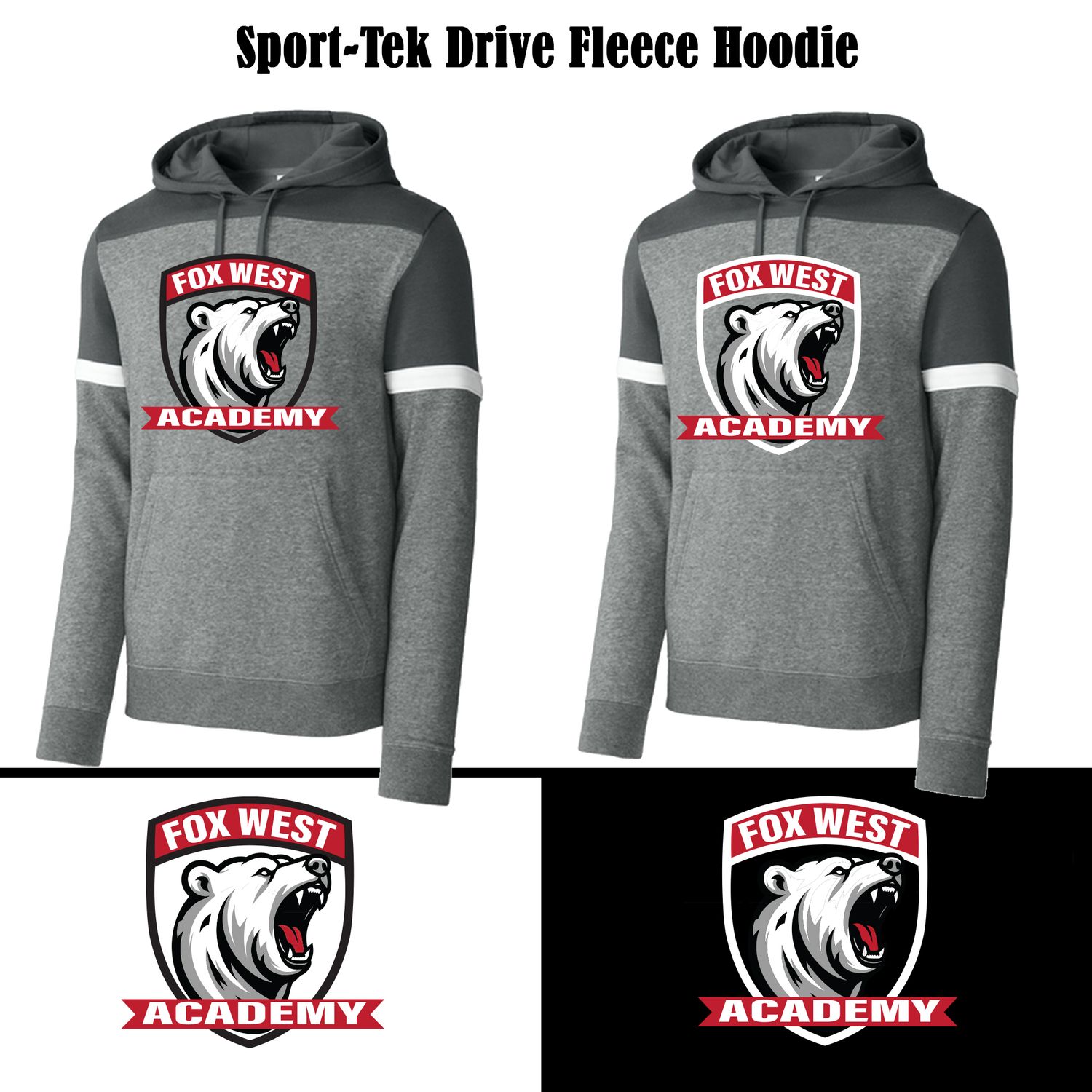 **NEW DESIGN** SportTek DRIVE FLEECE Hoodies $40