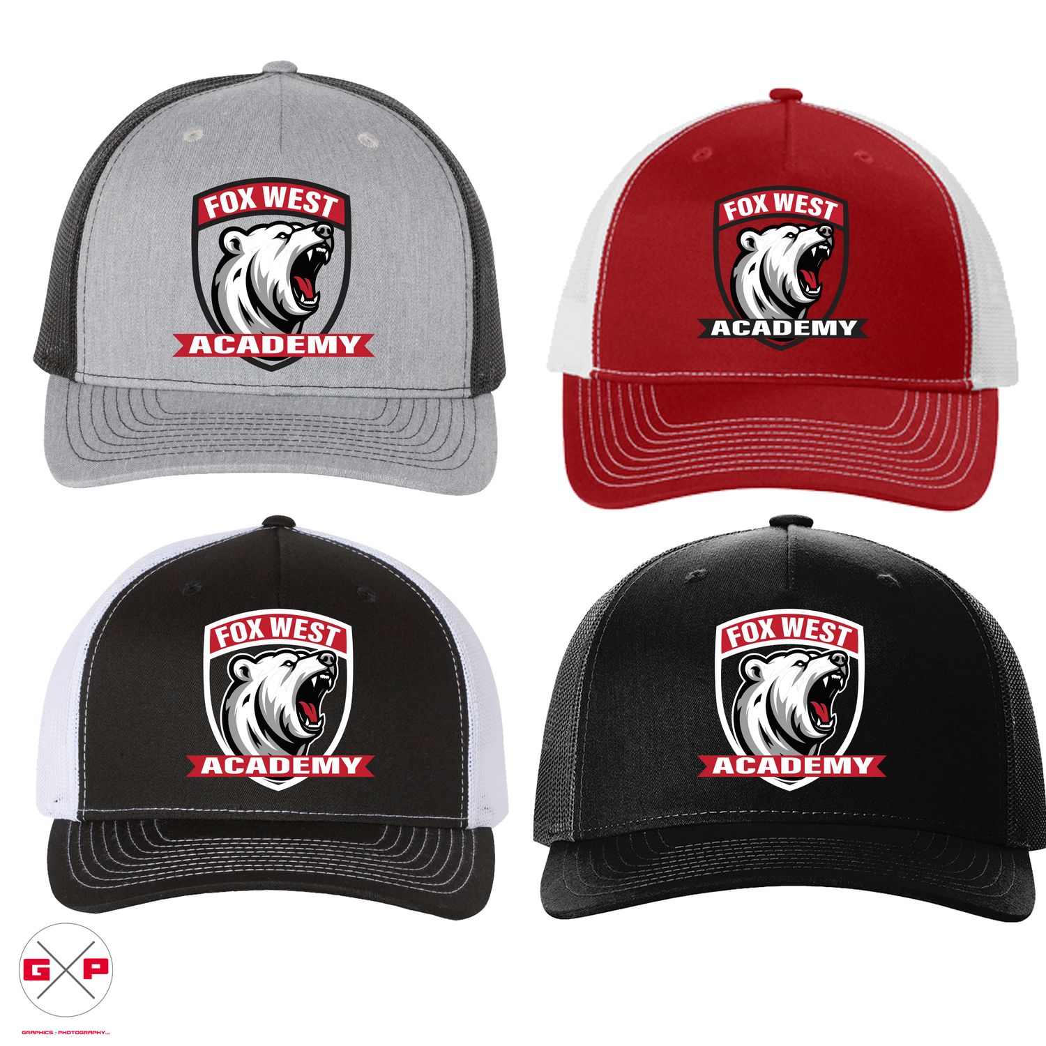 **NEW** FWA Port Authority 5 Panel Snap Back Embroidered Cap