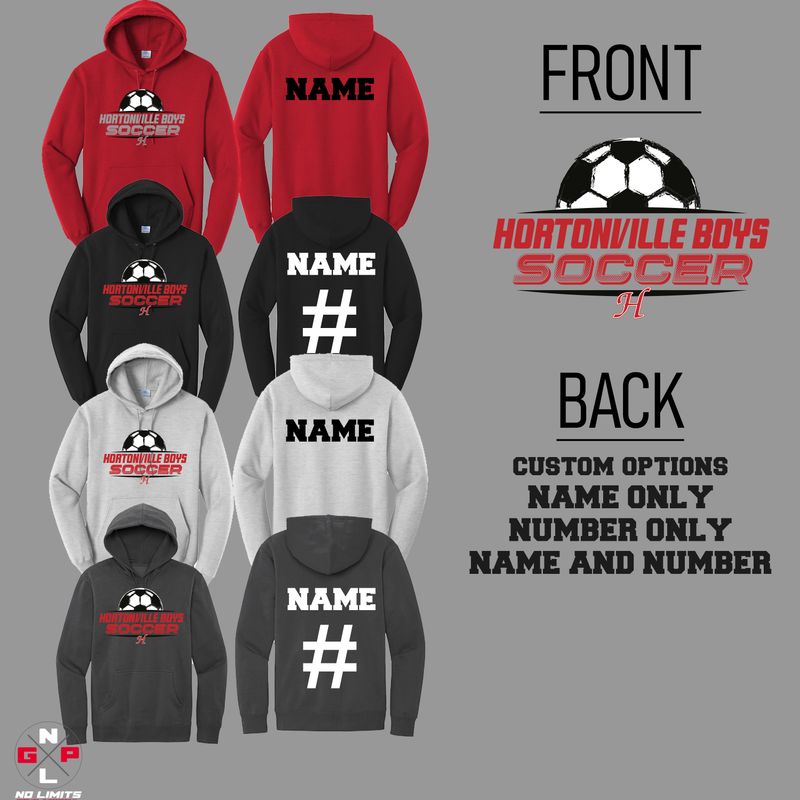 BOYS SOCCER BALL HOODIE