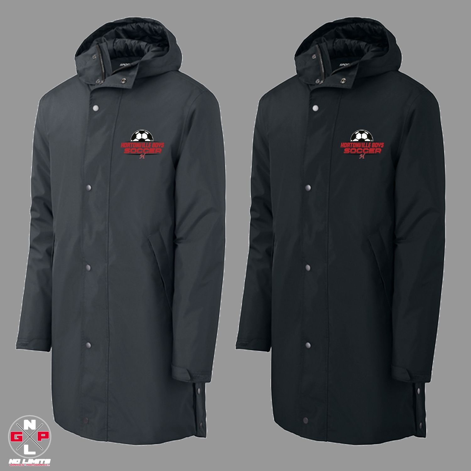 BOYS SOCCERS SPORT-TEK PARKA