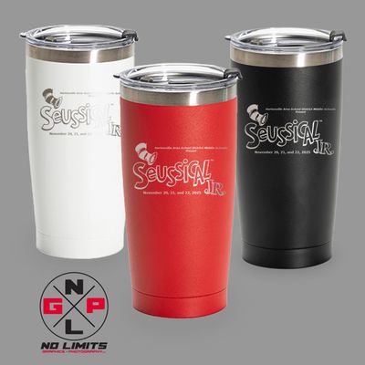 ORDER BY SUNDAY, NOVEMEBER 2ND - Musical Themed 20oz Tumbler