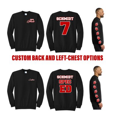 **NEW** HORTONVILLE SCHOOL STAFF CREWNECK