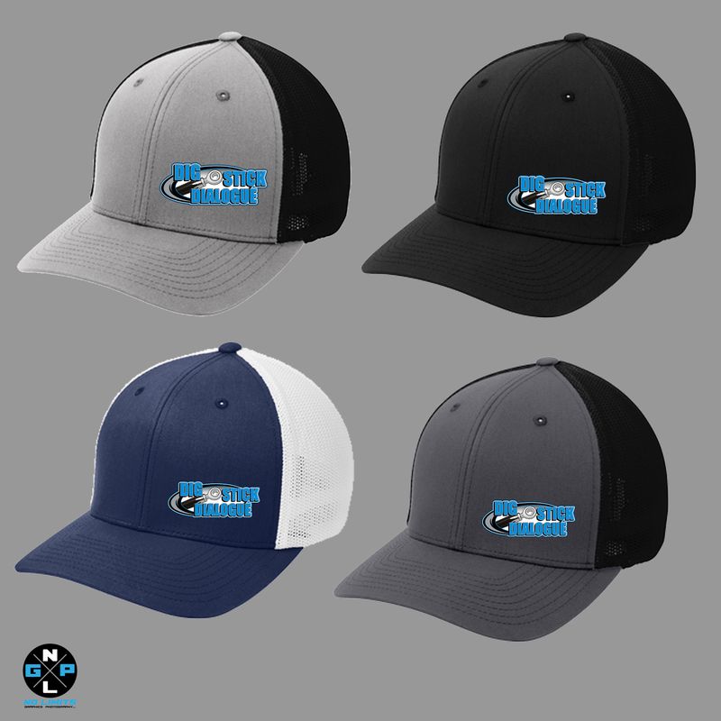 Dig Stick Dialogue Flexfit Mesh Back Cap