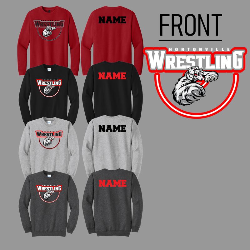 2026 HORTONVILLE WRESTLING RING CREW