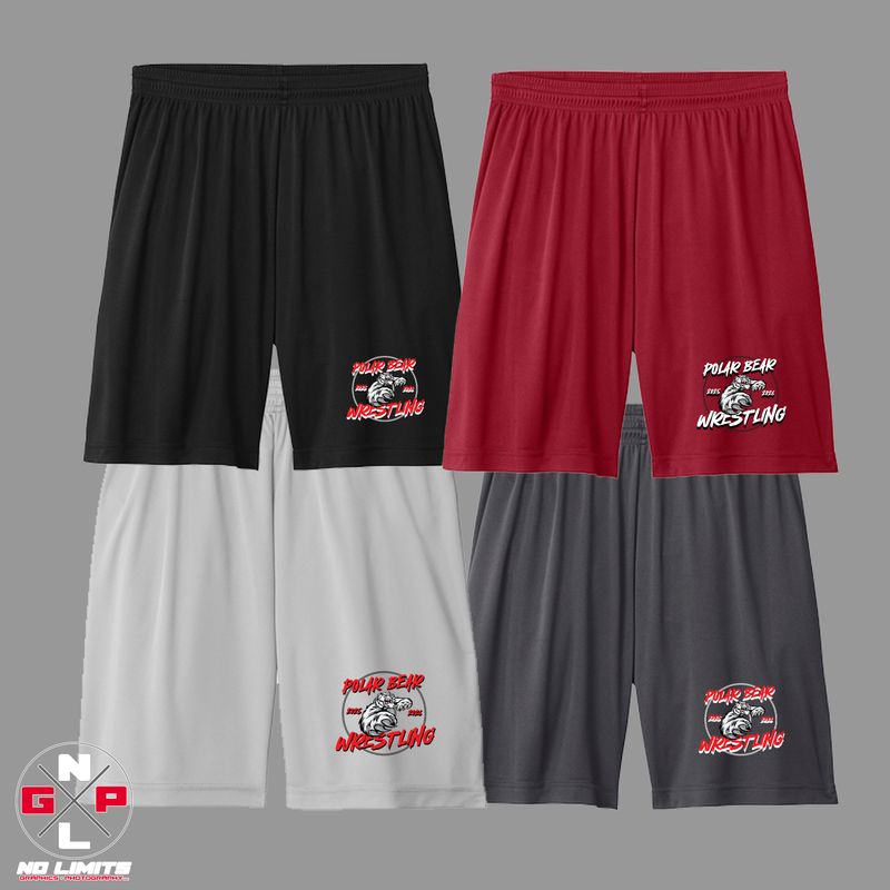 POLAR BEAR WRESTLING 7IN POCKETED SHORTS