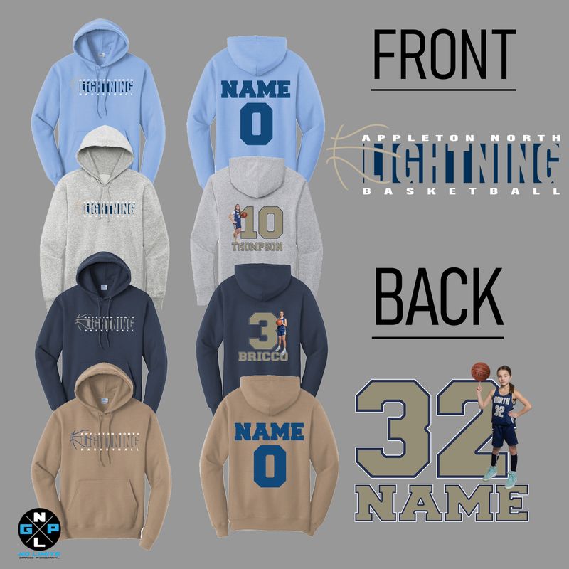 APPLETON NORTH LIGHTNING HOODIE