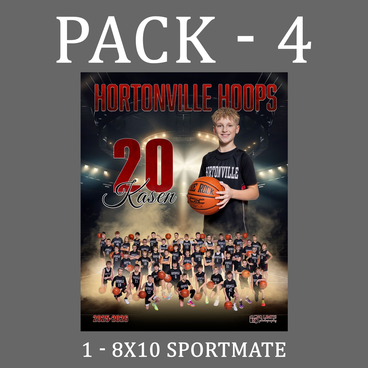 HHS PACK #4 - 8X10 Sportmate Photo Print Only