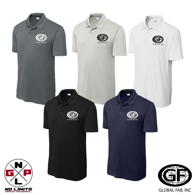 GLOBAL FAB SPORT-TEK POSICHARGE EMBROIDERED POLO