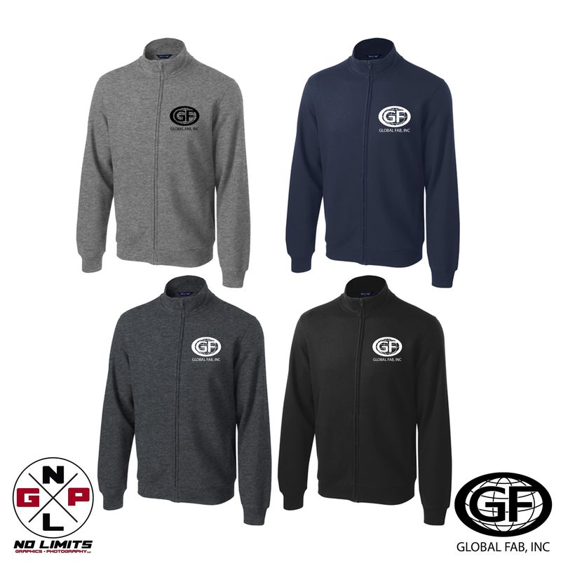 GLOBAL FAB SPORT-TEK EMBROIDERED FULL ZIP