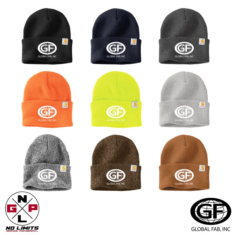 GLOBAL FAB CARHARTT EMBROIDERED WATCH CAP 2.0