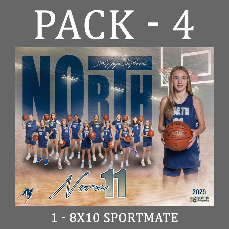 PACK #4 - 8X10 Sportmate Photo Print Only