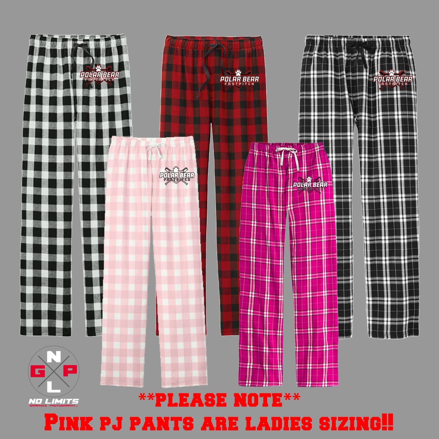 POLAR BEAR FAST PITCH PJ PANTS