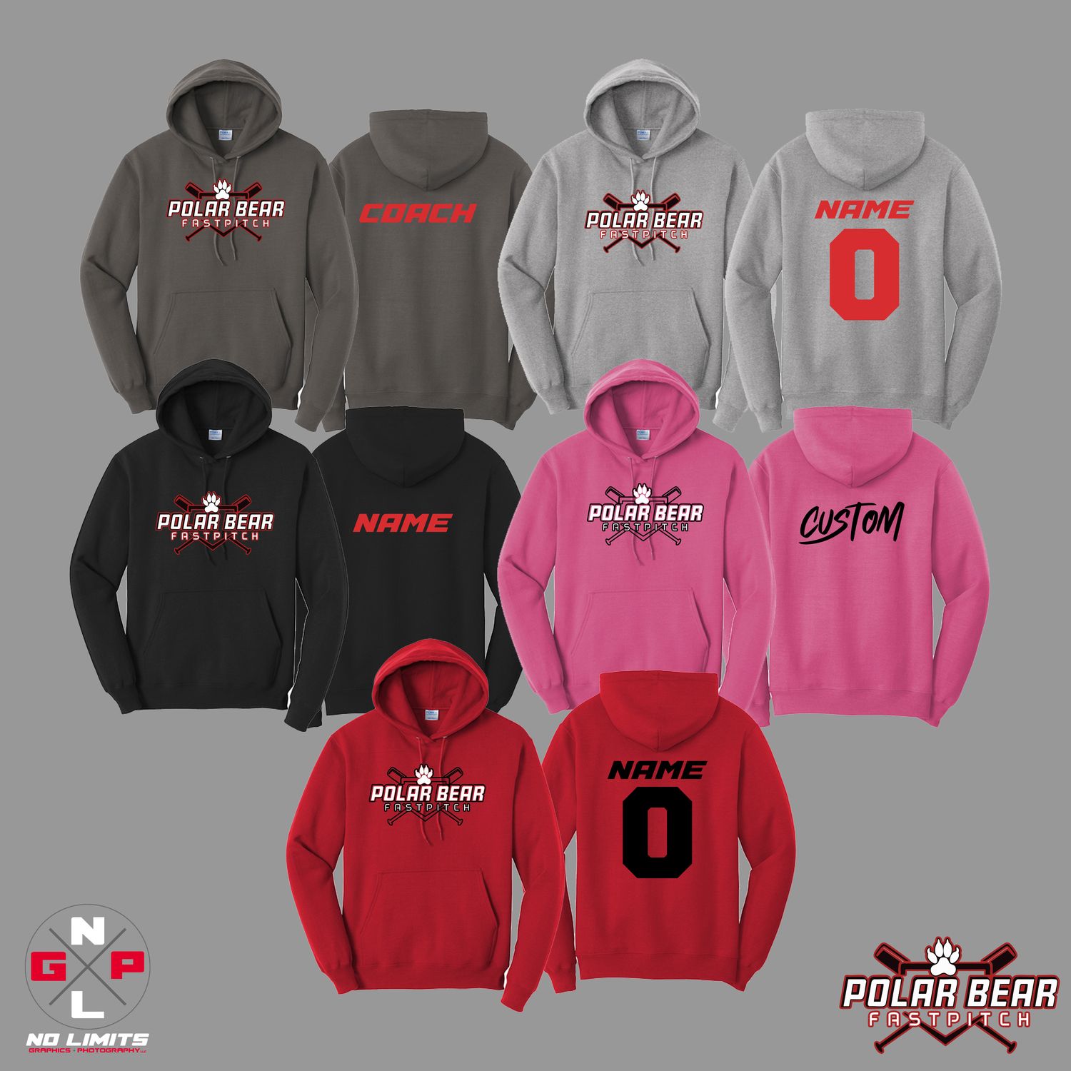 POLAR BEAR FAST PITCH HOODIE