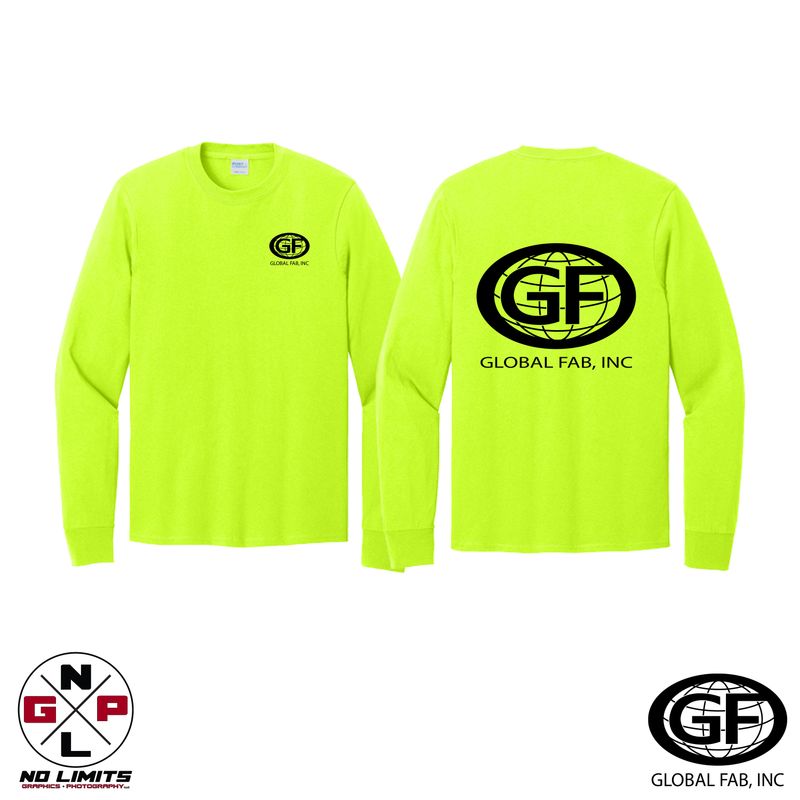 GLOBAL FAB PORT &amp; CO LONG SLEEVE TEE