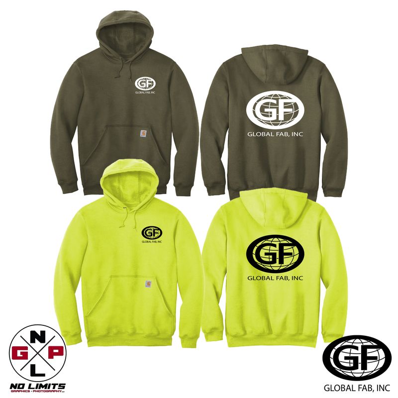 GLOBAL FAB CARHARTT MIDWEIGHT HOODIE