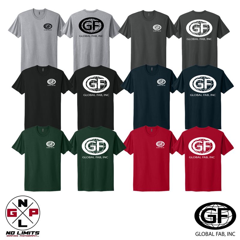 GLOBAL FAB NEXT LEVEL SHORT SLEEVE TEE