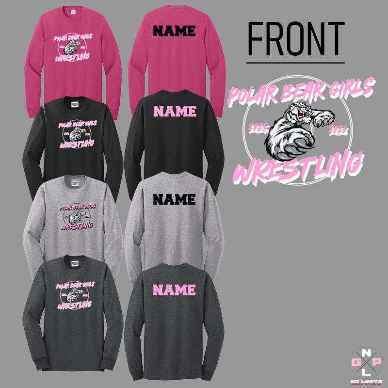 '26 HORTONVILLE WRESTLING LONG SLEEVE