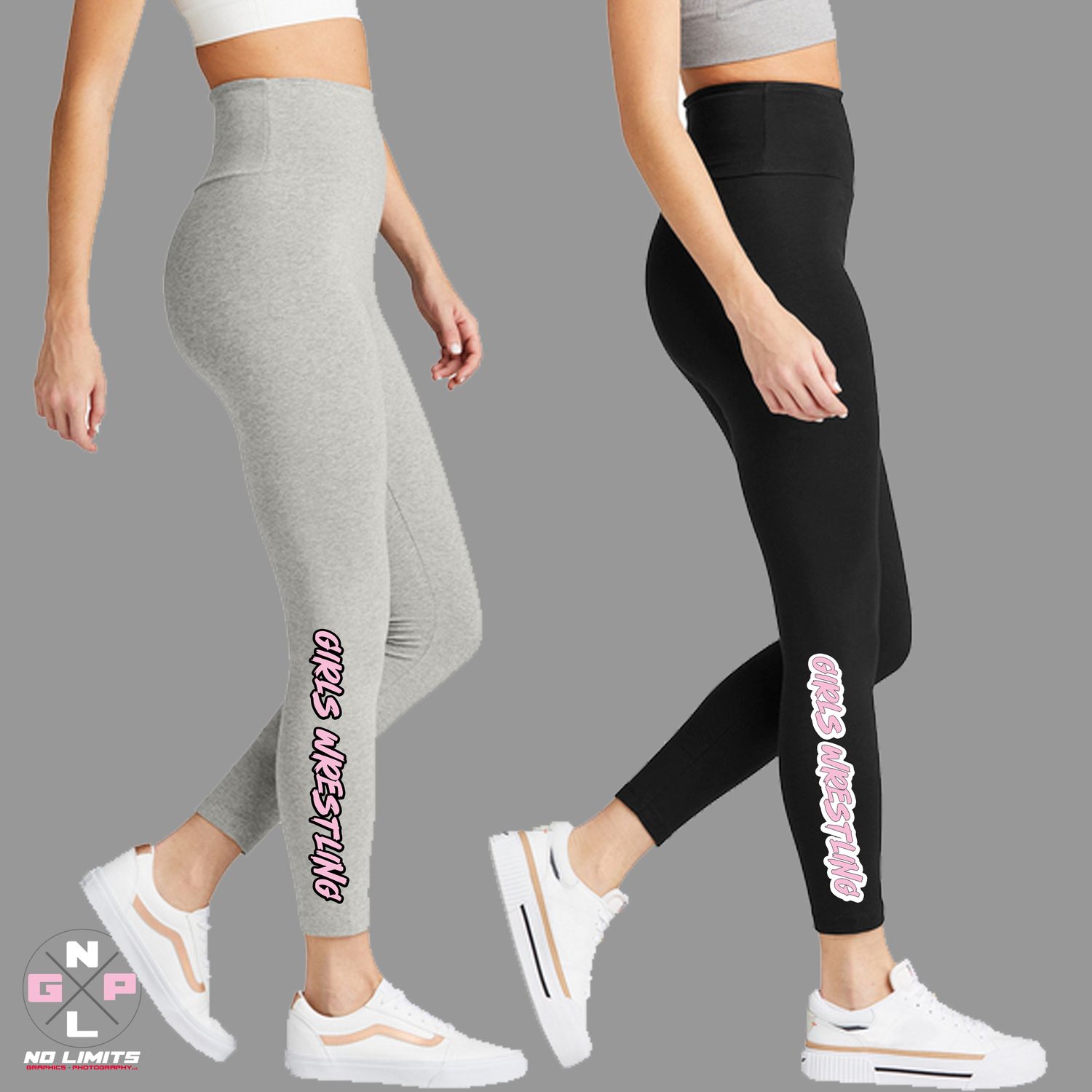 26 POLAR BEAR WRESTLING GIRLS DISTRICT WOMENS LEGGINGS