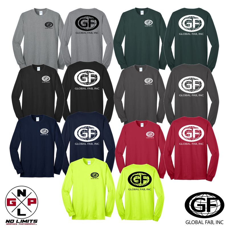 **TALL** GLOBAL FAB LONG SLEEVE TALL TEE