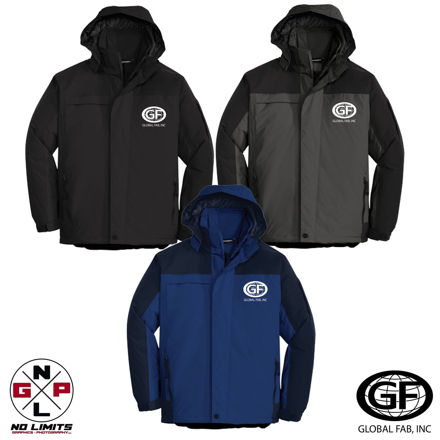 **TALL** GLOBAL FAB PORT AUTHORITY TALL NOOTKA EMBROIDERED JACKET