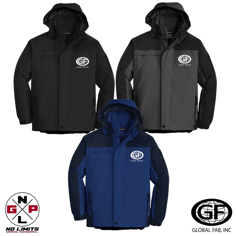 **TALL** GLOBAL FAB PORT AUTHORITY TALL NOOTKA EMBROIDERED JACKET