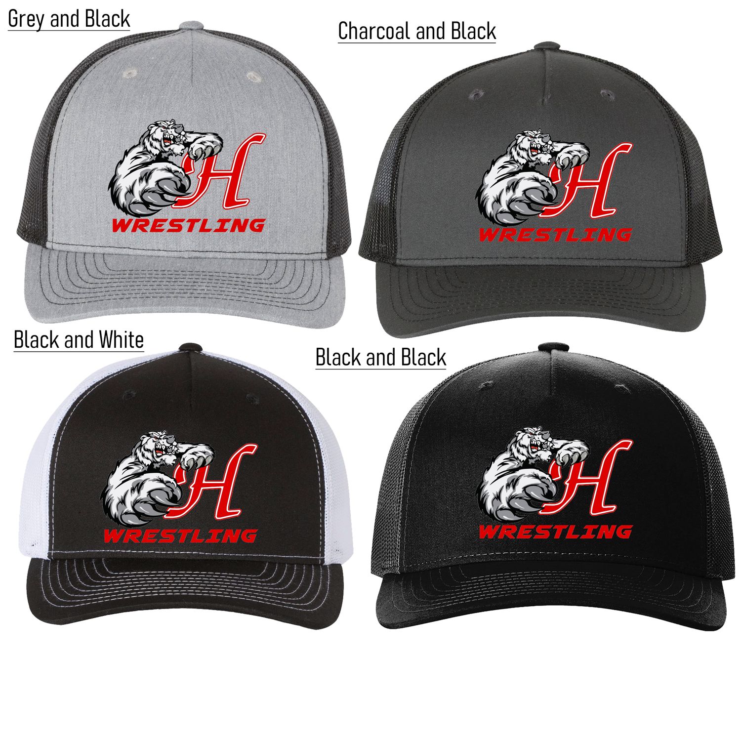 HORTONVILLE WRESTLING SNAPBACK TRUCKER STYLE CAP