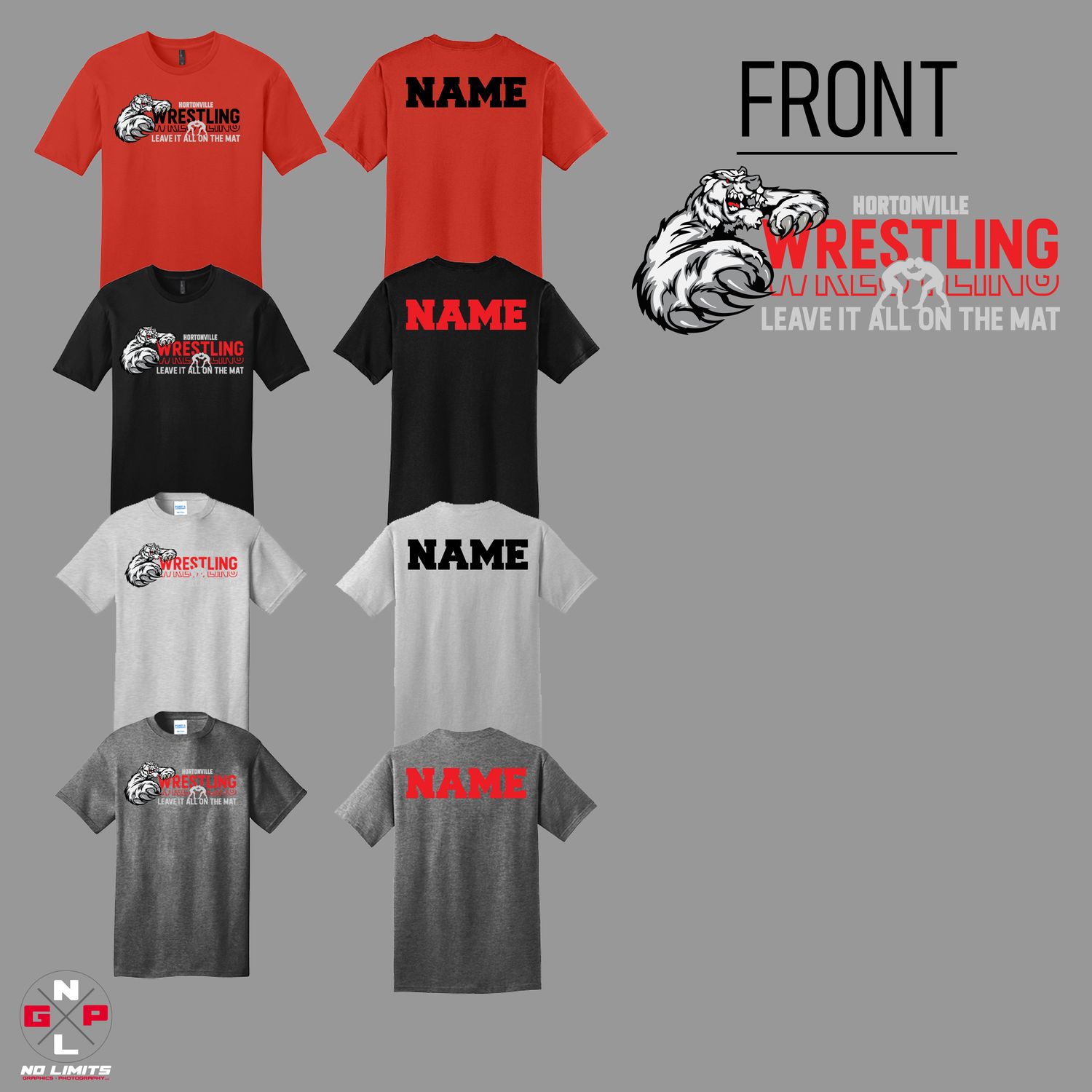 LEAVE IT ALL ON THE MAT  TEE