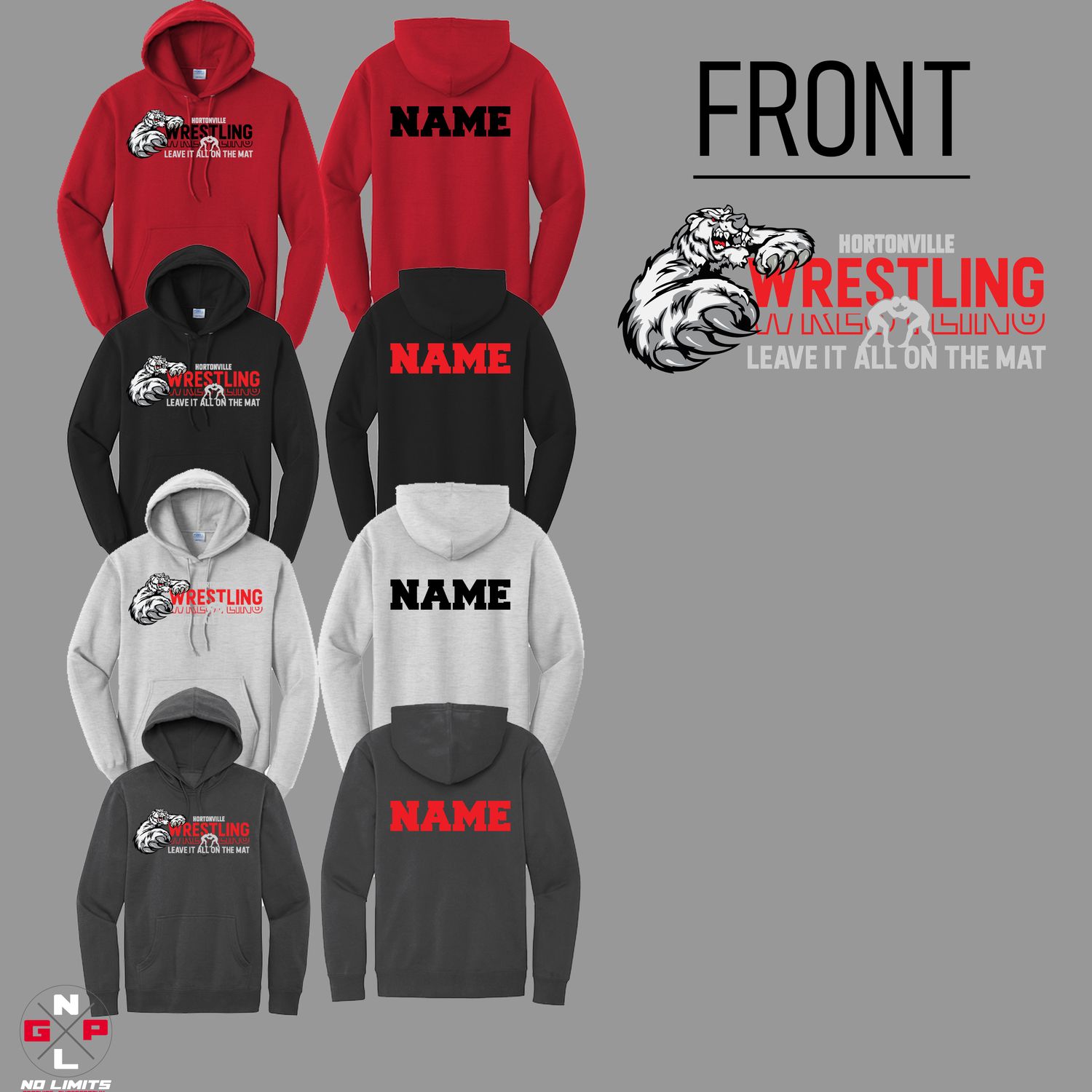 LEAVE IT ALL ON THE MAT HOODIE