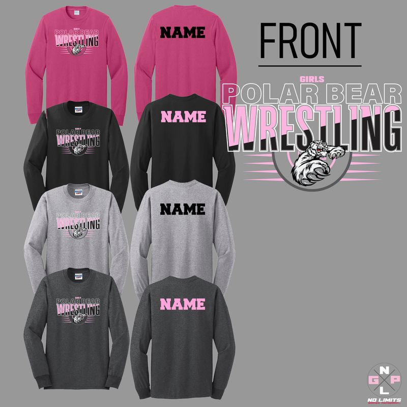 DUAL HORTONVILLE GIRLS WRESTLING LONG SLEEVE