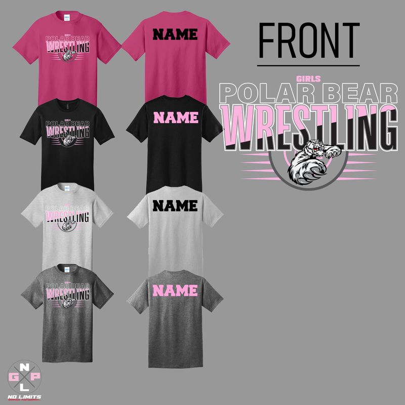 DUAL HORTONVILLE GIRLS WRESTLING TEE