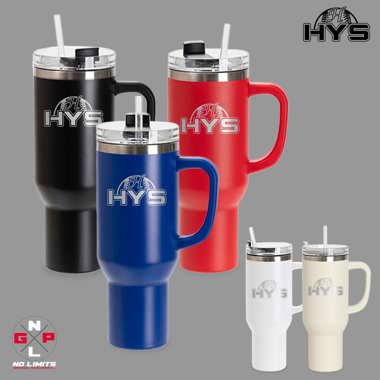 HORTONVILLE YOUTH SPORTS 40oz TUMBLER