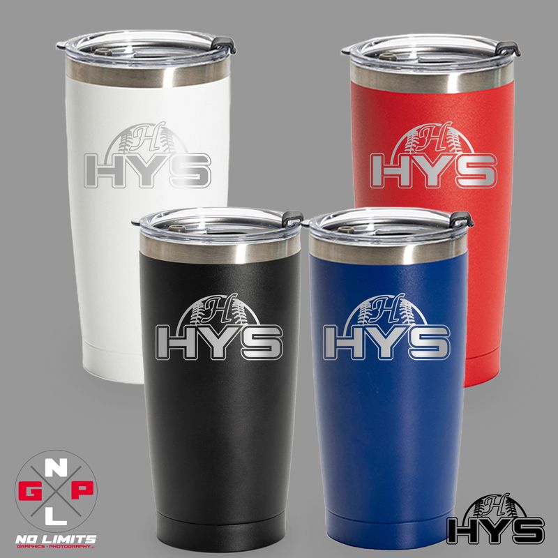 HORTONVILLE YOUTH SPORTS 20oz TUMBLER