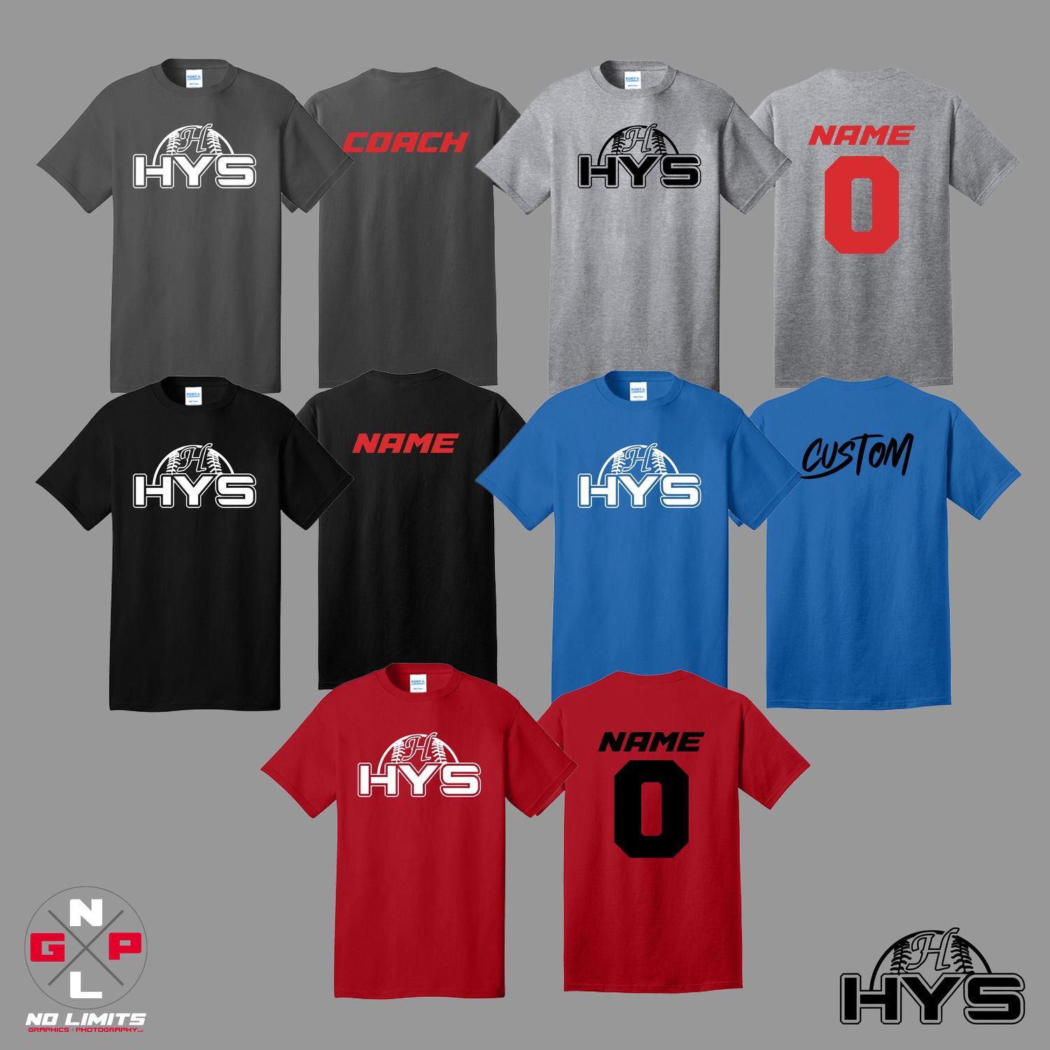 HORTONVILLE YOUTH SPORTS COTTON TEE