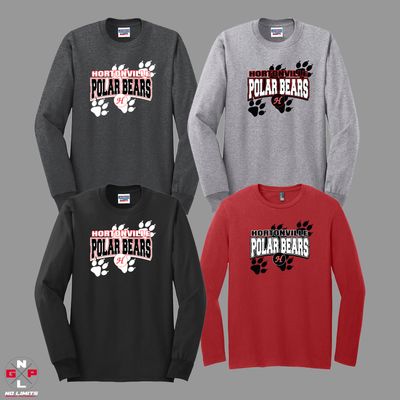 CRAWLING PAW POLAR BEARS LONG SLEEVE