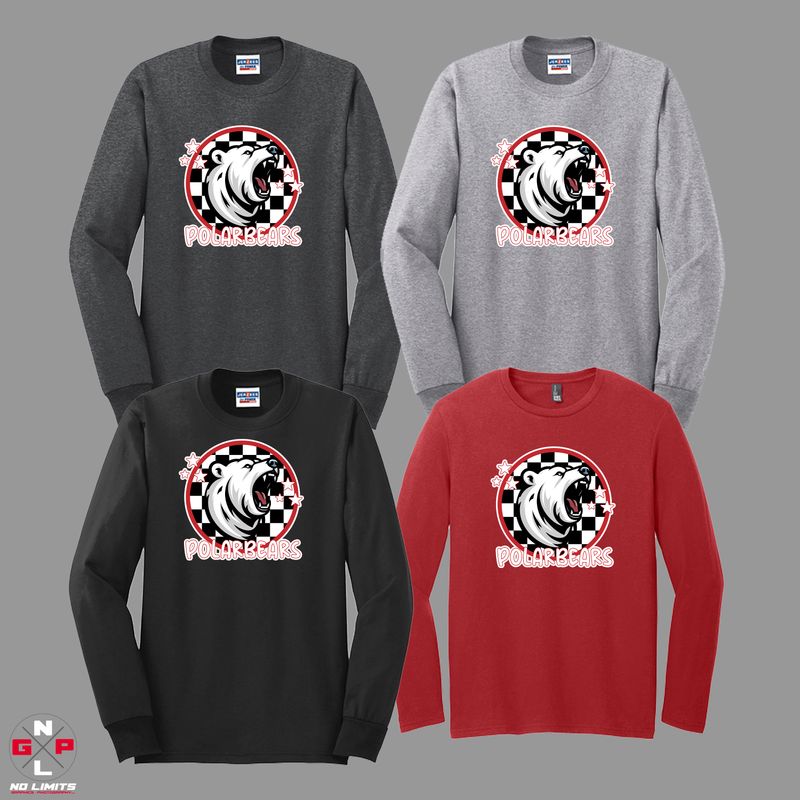 RETRO POLAR BEARS LONG SLEEVE
