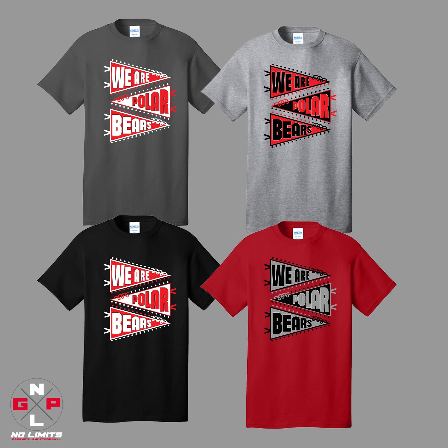 WE ARE POLAR BEARS  COTTON TEE