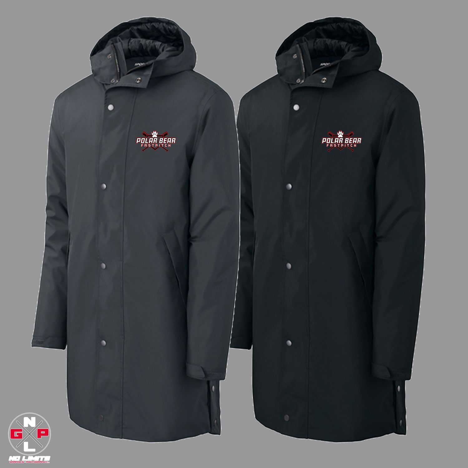 POLAR BEAR FASTPITCH SPORT-TEK PARKA