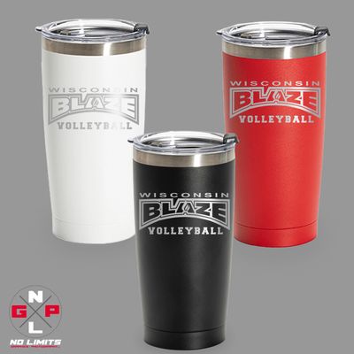 BLAZE 20oz LASER ENGRAVED TUMBLER