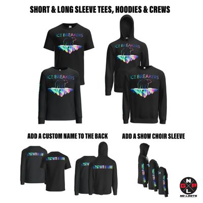 Hortonville &amp; Greenville Middle School Custom Show Choir Apparel 2026