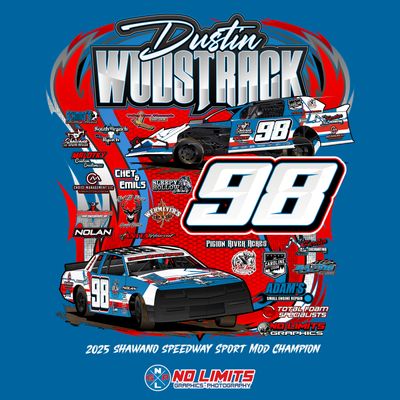 Dustin Wudstrack Racing Apparel